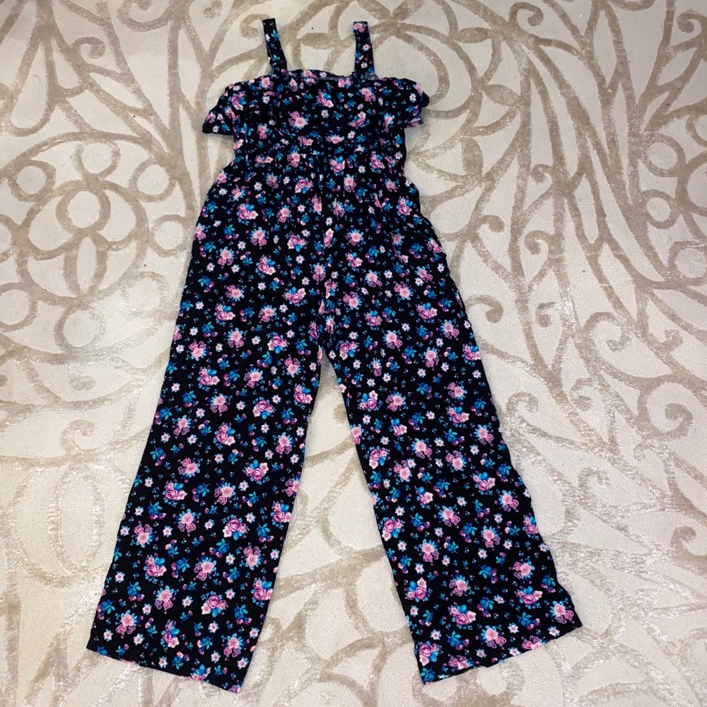 💜Girls Floral Justice Romper💜